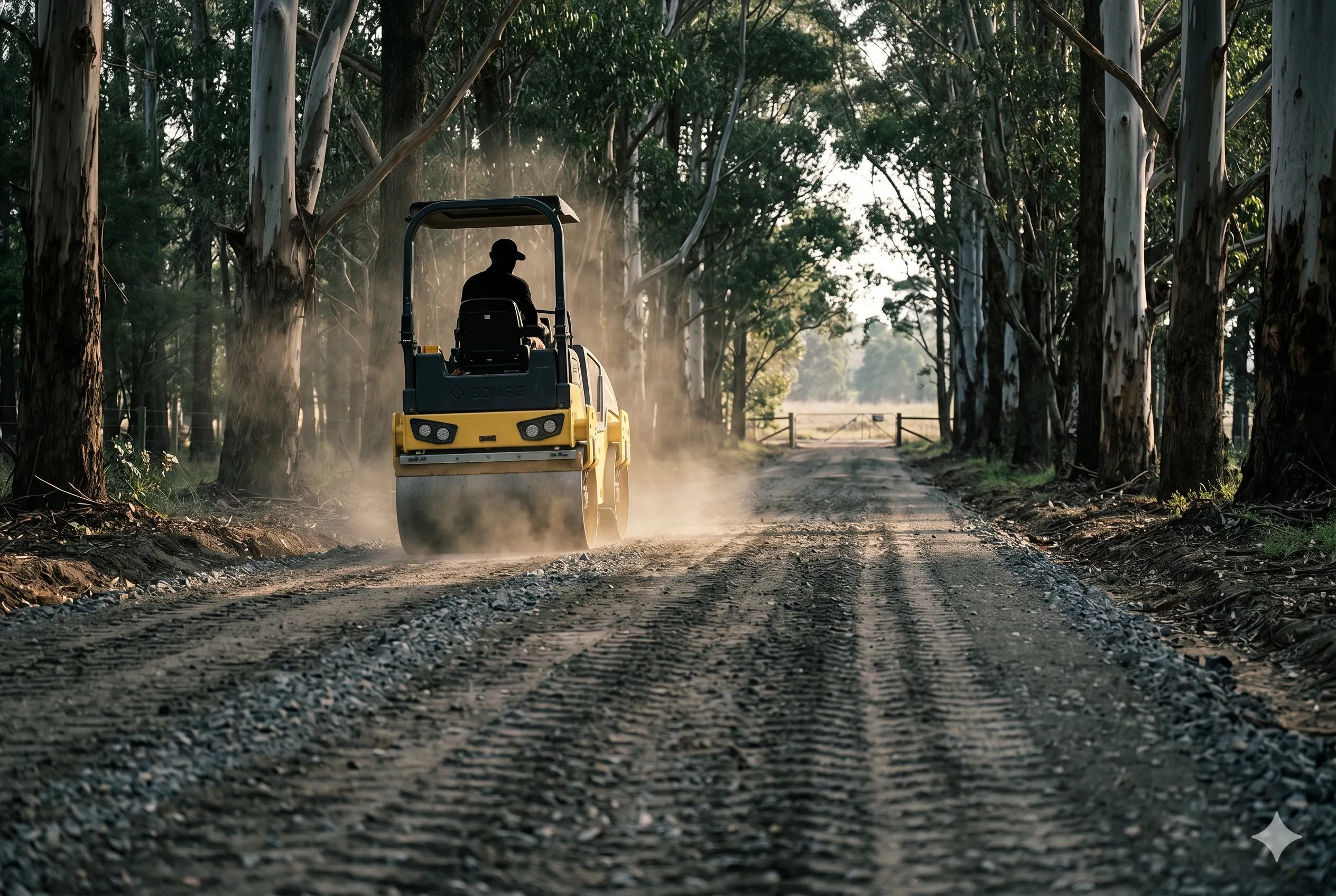 Aggregate Road Construction